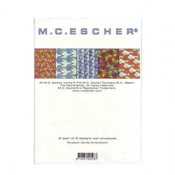 Kaartenmapje Escher | Dieren