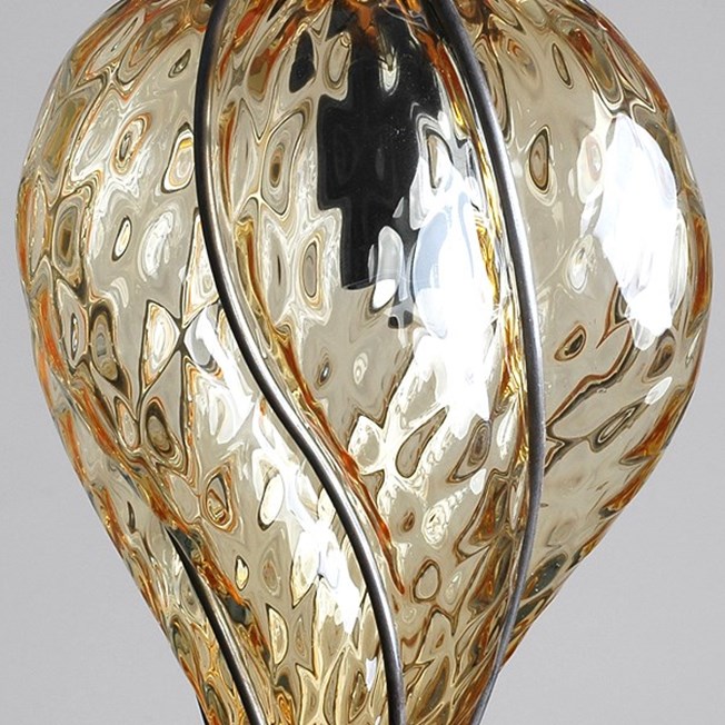 Detail Venetiaanse Hanglamp Kleine Torsi