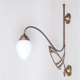 Victor Horta 1-lichts Wandlamp Elegantie