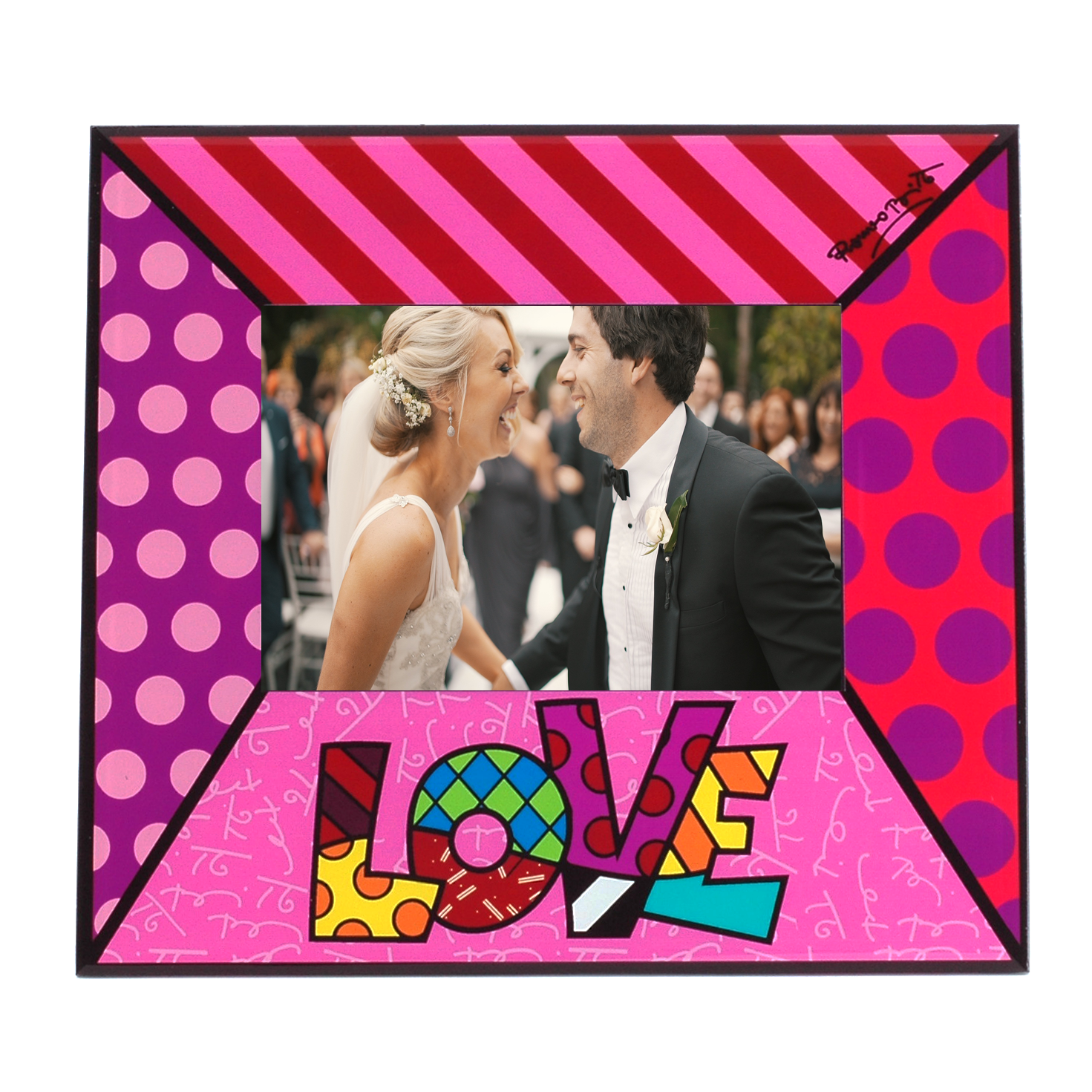 Fotolijst Pink Love - Romero Britto