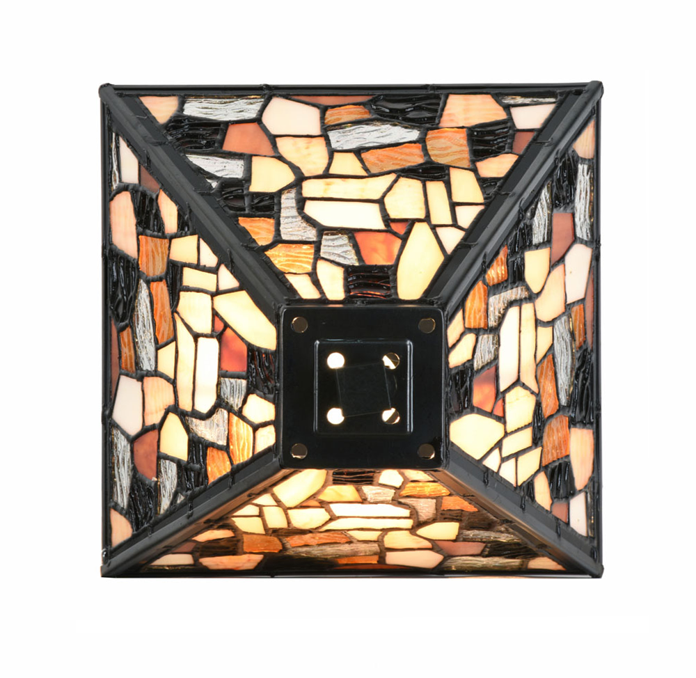 Detail Tiffany Mini Tafellamp Fallingwater