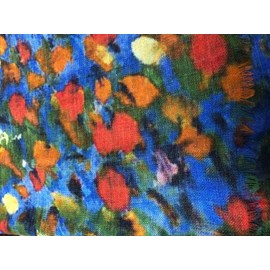 Sjaal Klimt 'Bloemen in Veld'