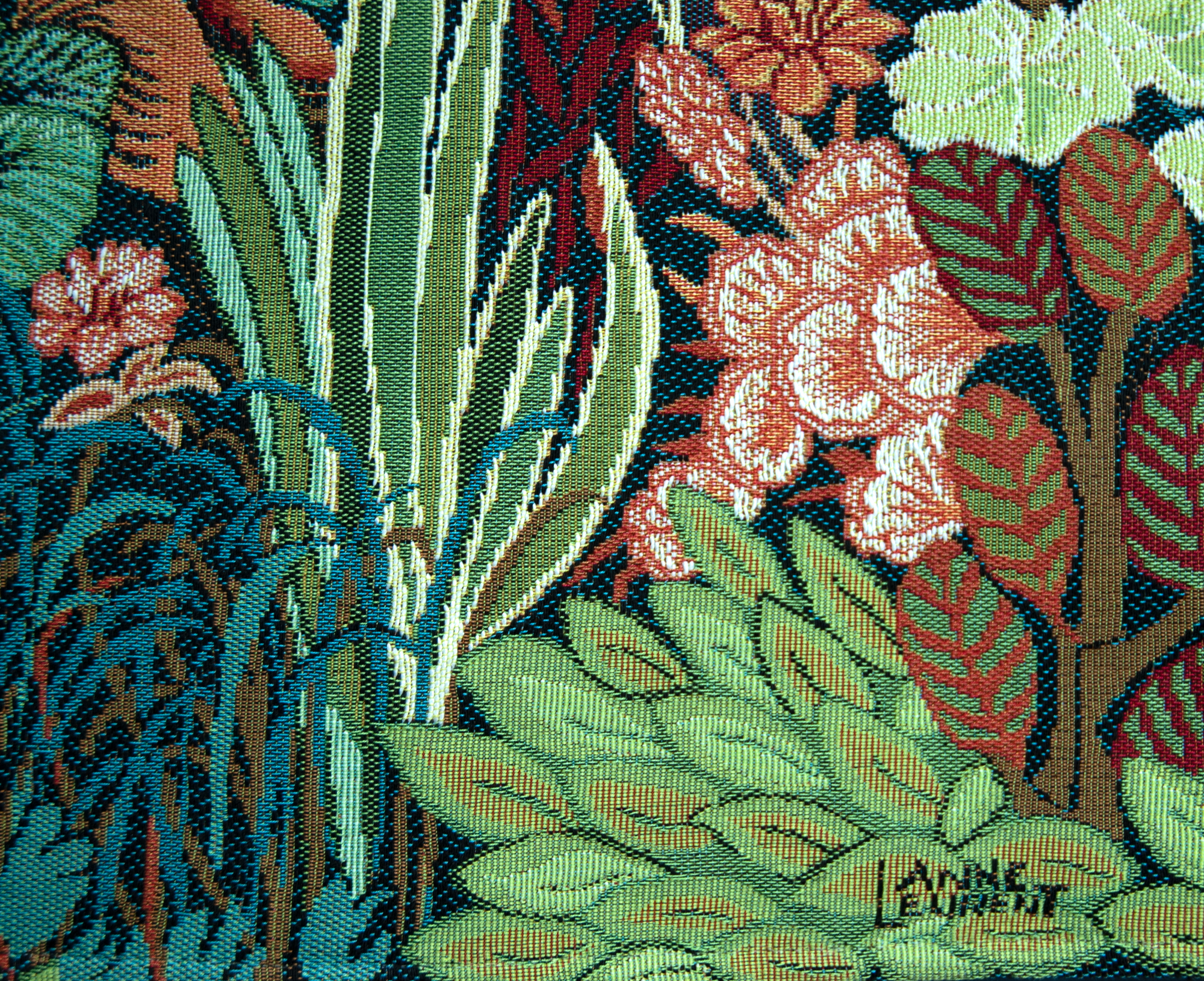 Detail Wandkleed Watervogels