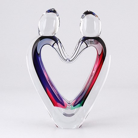 Glassculptuur Together Sculptuur Together